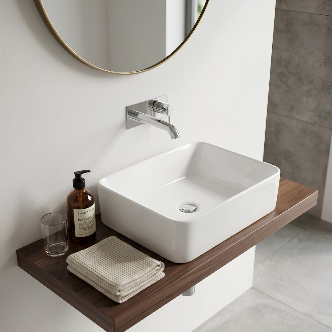 Ceramic quality countertop sink/washbasin