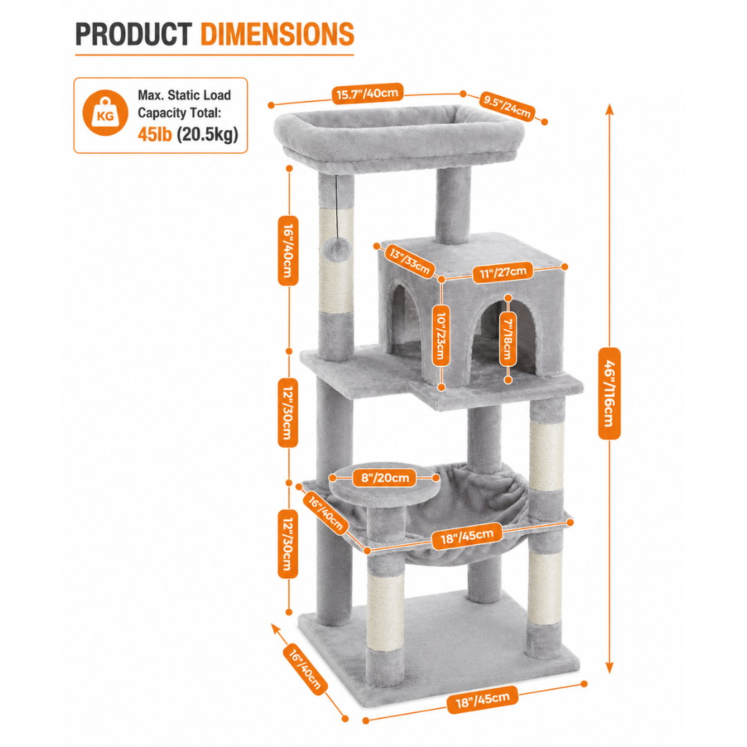Cat Tree 116cm